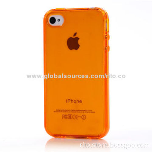 Transparent TPU Case for iPhone 4/4S